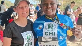 Katherine Choksi and Fatumah Atuhaire