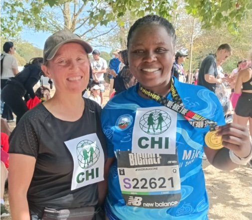 Katherine Choksi and Fatumah Atuhaire